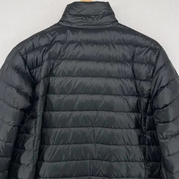 REI COOP Jacket Men L Goose Down Insulated Quilted Gorpcore Packable Nylon Black